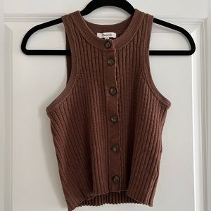 Madewell Button Up Sweater